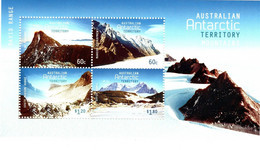 Australian Antarctic Territory ASC 207MS 2013 Mountains, Miniature Sheet MNH - Gebruikt