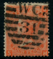 GROSSBRITANNIEN 1840-1901 Nr 24 PL12X Gestempelt X6A1D02 - Used Stamps