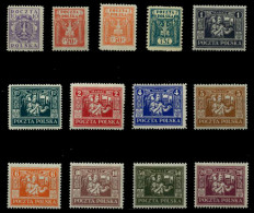 ÖSTL OBERSCHL R-AUSG Nr 2-16 O. 4, 8 Und 10 Postfrisch X700186 - Altri & Non Classificati