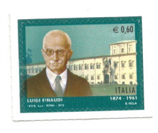 (REPUBBLICA ITALIANA) 2012, LUIGI EINAUDI - Francobollo Nuovo MNH - 2011-20: Neufs