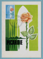 Carte Maximum 1975 - Série Des Régions - La Picardie YT 1847 - 60 Noyon - 1970-1979