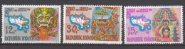 Indonesia 1969 Mi#641-643 Mint Never Hinged - Indonesië