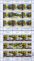Serbia 2007 Europa Nature Protection Belgrade's And Vrnjacka Spa Parks Threes Fountain, Mini Sheet MNH - Serbie