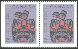 Canada Noel Christmas 1990 Sculpture Inuit MNH ** Neuf SC (C12-96aspra) - Nuevos