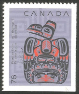 Canada Noel Christmas 1990 Sculpture Inuit MNH ** Neuf SC (C12-96ascda) - Ungebraucht