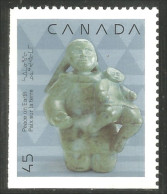 Canada Noel Christmas 1990 Sculpture Inuit MNH ** Neuf SC (C12-95ascga) - Nuovi