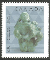 Canada Noel Christmas 1990 Sculpture Inuit MNH ** Neuf SC (C12-95asdb) - Navidad