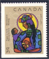 Canada Noel Christmas 1990 Vierge Et Enfant Madonna Child MNH ** Neuf SC (C12-94ascgb) - Weihnachten