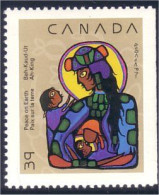 Canada Noel Christmas 1990 Vierge Et Enfant Madonna Child MNH ** Neuf SC (C12-94asdb) - Natale