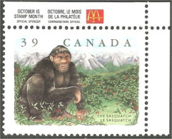 Canada Folklore Sasquatch Publicité Mac Donald Advertizing MNH ** Neuf SC (C12-89mcdoa) - Nuevos