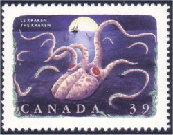 Canada Folklore Kraken MNH ** Neuf SC (C12-90b) - Fairy Tales, Popular Stories & Legends