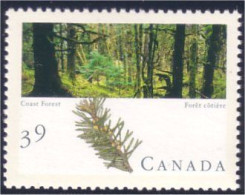 Canada Foret Coast Forest MNH ** Neuf SC (C12-85b) - Alberi