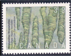 Canada Algue Fossile Algae Prehistoric Dinosaure MNH ** Neuf SC (C12-81d) - Otros & Sin Clasificación