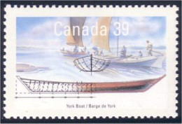 Canada Bateau Barge De York Boat MNH ** Neuf SC (C12-68b) - Bateaux