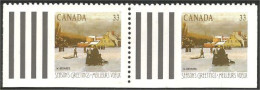 Canada Noel Christmas 1989 MNH ** Neuf SC (C12-59cpra) - Unused Stamps