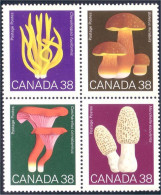 Canada Champignons Mushrooms Se-tenant MNH ** Neuf SC (C12-48ab) - Hongos