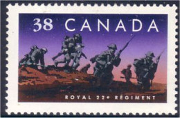 Canada Infantry Regiments MNH ** Neuf SC (C12-50b) - Militares