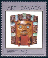 Canada Masque Ceremonial Frontlet Mask MNH ** Neuf SC (C12-41c) - Sculpture