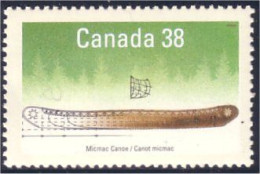 Canada Canot Micmac Canoe MNH ** Neuf SC (C12-32b) - Bateaux
