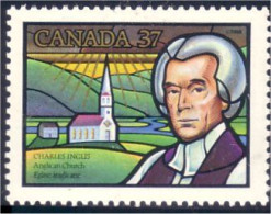 Canada Charles Inglis Bishop Eveque Church Eglise MNH ** Neuf SC (C12-26c) - Churches & Cathedrals