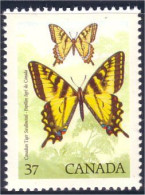 Canada Tiger Papillon Butterfly Schmetterling Farfala Mariposa MNH ** Neuf SC (C12-13c) - Autres & Non Classés