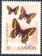 Canada Swallowtail Papillon Butterfly Schmetterling Farfala Mariposa MNH ** Neuf SC (C12-10d) - Other & Unclassified