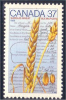 Canada Ble Wheat MNH ** Neuf SC (C12-07b) - Agricoltura