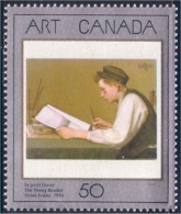 Canada Tableau Petit Liseur Young Reader Painting MNH ** Neuf SC (C12-03c) - Autres & Non Classés