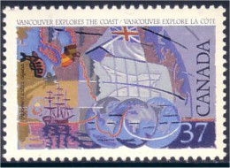 Canada George Vancouver Drapeau Flag MNH ** Neuf SC (C12-00b) - Briefmarken