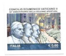 (REPUBBLICA ITALIANA) 2012, CONCILIO ECUMENICO VATICANO II - Francobollo Nuovo MNH - 2011-20:  Nuovi