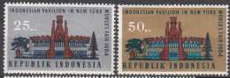 Indonesia 1964 Mi#444-445 Mint Never Hinged - Indonésie