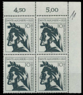 BRD 1971 Nr 693 Postfrisch VIERERBLOCK ECKE-ORE X7F9D46 - Unused Stamps