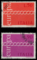 ITALIEN 1971 Nr 1335-1336 Gestempelt X02C782 - 1971-80: Oblitérés