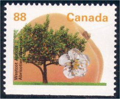 Canada Abricotier Westcott Apricot MNH ** Neuf SC (C13-73asbb) - Nuovi