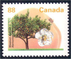 Canada Abricotier Westcott Apricot MNH ** Neuf SC (C13-73a) - Nuovi