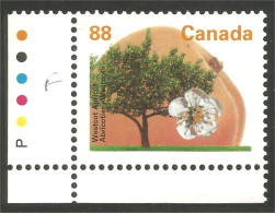 Canada Abricotier Westcott Apricot Block Couleurs MNH ** Neuf SC (C13-73pc) - Nuovi