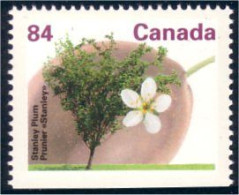 Canada Prunier Stanley Plum MNH ** Neuf SC (C13-71aba) - Nuovi