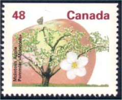 Canada Pomme McIntosh Apple MNH ** Neuf SC (C13-63aha) - Ongebruikt