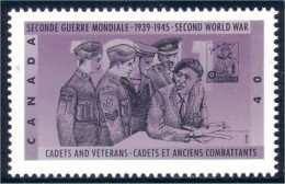 Canada Cadets Veterans Anciens Combattants MNH ** Neuf SC (C13-47c) - Militaria