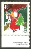 Canada Pere Noel Santa Claus MNH ** Neuf SC (C13-40aslbl-ap) - Unused Stamps