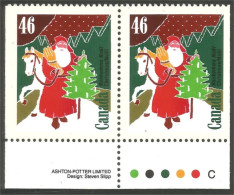 Canada Pere Noel Santa Claus MNH ** Neuf SC (C13-40aslbl-apc) - Ongebruikt