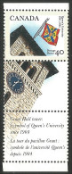 Canada Drapeau Queen's University Flag MNH ** Neuf SC (C13-38prestige) - Briefmarken