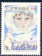 Canada Orphelin Orphan Boy Bear Ours Loup Wolf MNH ** Neuf SC (C13-35a) - Contes, Fables & Légendes