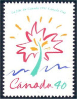 Canada Day Feuille Erable Maple Leaf Fête MNH ** Neuf SC (C13-16a) - Unused Stamps