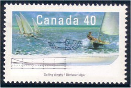 Canada Voilier Sailing Dinghy MNH ** Neuf SC (C13-19a) - Nuovi