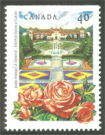 Canada Roses Jardin Botanique Montreal Botanical Garden MNH ** Neuf SC (C13-14hb) - Rose