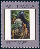 Canada Tableau Forest Painting Emily Carr MNH ** Neuf SC (C13-10b) - Other & Unclassified