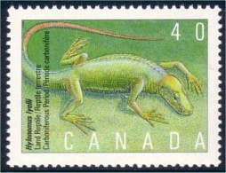 Canada Hylonomus Lyelli Fossiles Crocodile MNH ** Neuf SC (C13-09b) - Preistorici