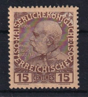 AUSTRIAN POST IN CRETA 1908 - MLH - ANK 19 - Oriente Austriaco