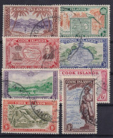 COOK ISLANDS 1949 - Canceled - Sc# 131-138 - Cook Islands